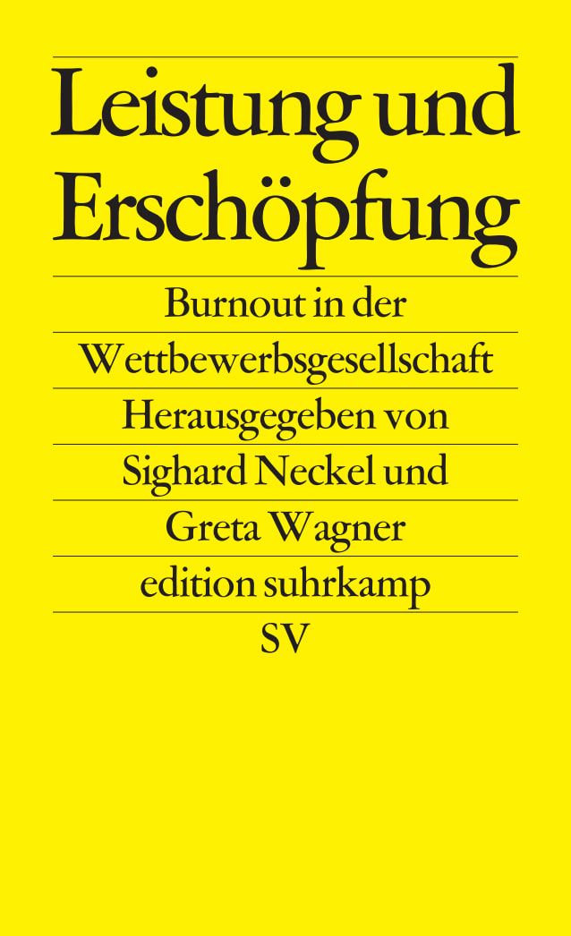 Leistung-und-erschoepfung 9783518126660 cover