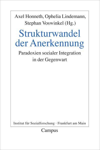 Cover Honneth et al Anerkennung